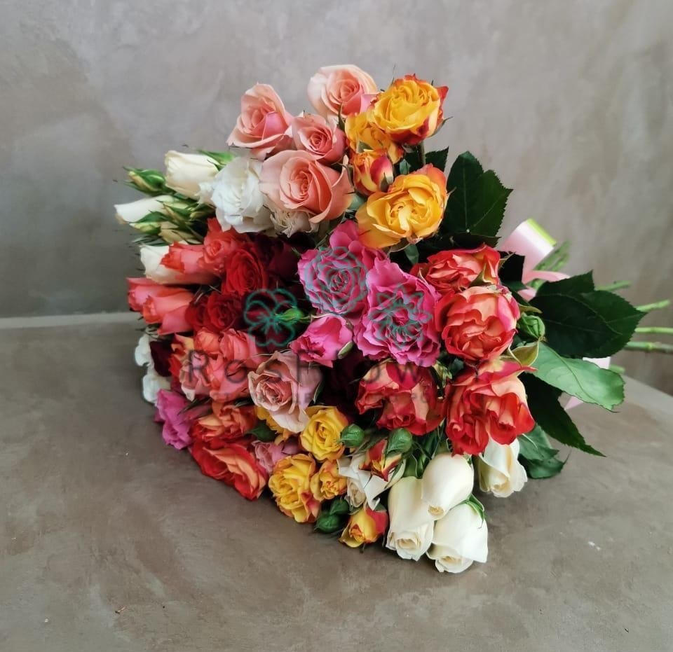 Букет цветов из: Розы в Поселке дома отдыха Бекасово