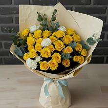 Букет цветов из:  Розы в Поселке дома отдыха Бекасово