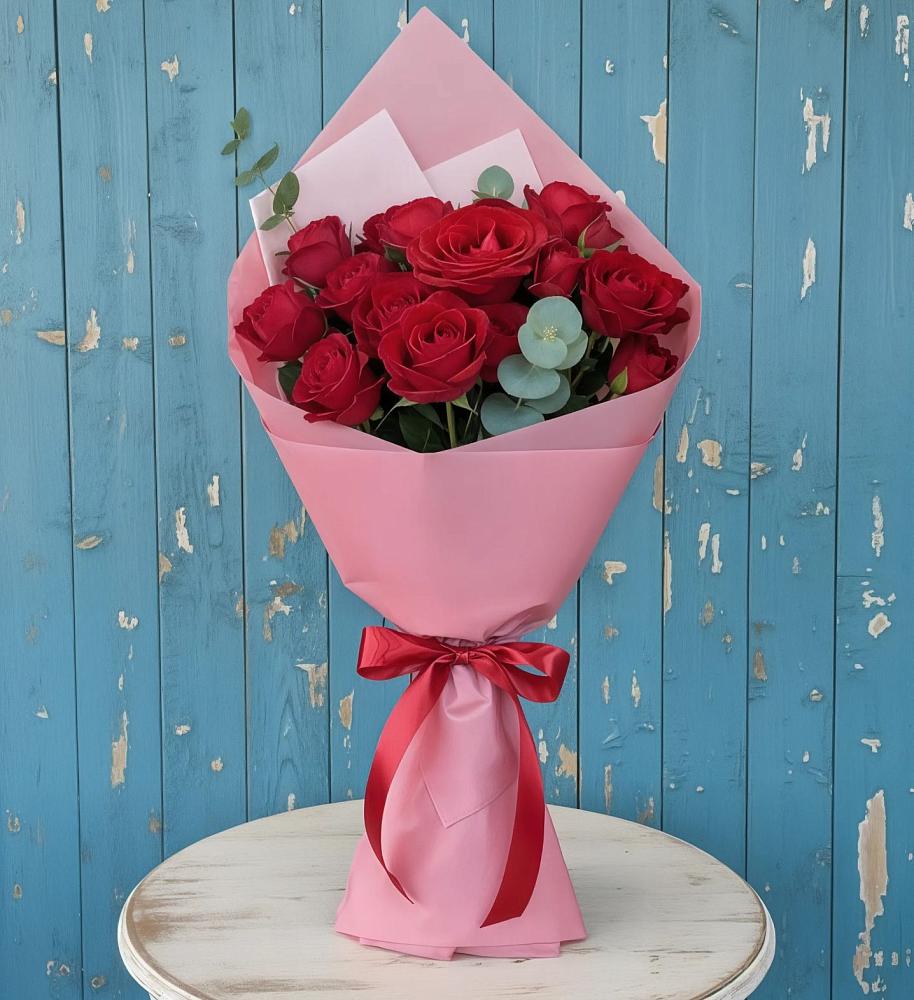 Букет цветов из: Розы в Поселке дома отдыха Бекасово