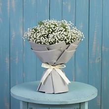 Букет цветов из:  Гипсофила в Поселке дома отдыха Бекасово