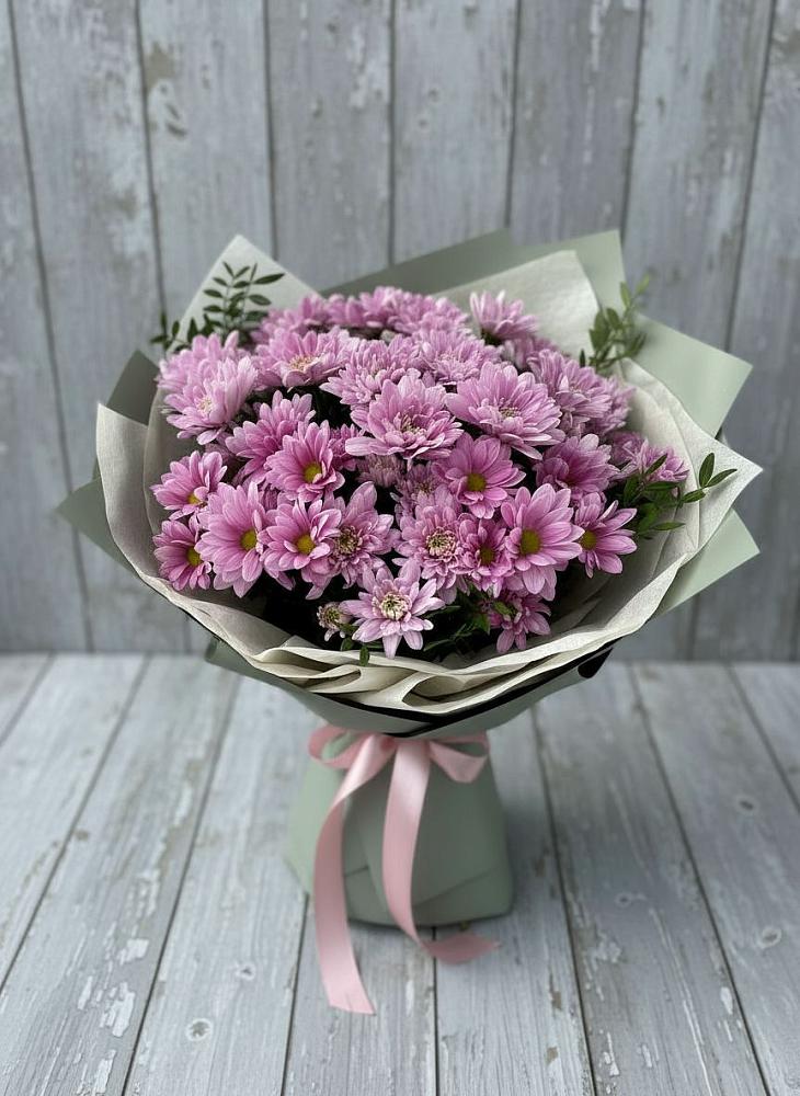 Букет цветов из: Хризантемы в Поселке дома отдыха Бекасово