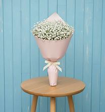 Букет цветов из:  Гипсофила в Поселке дома отдыха Бекасово