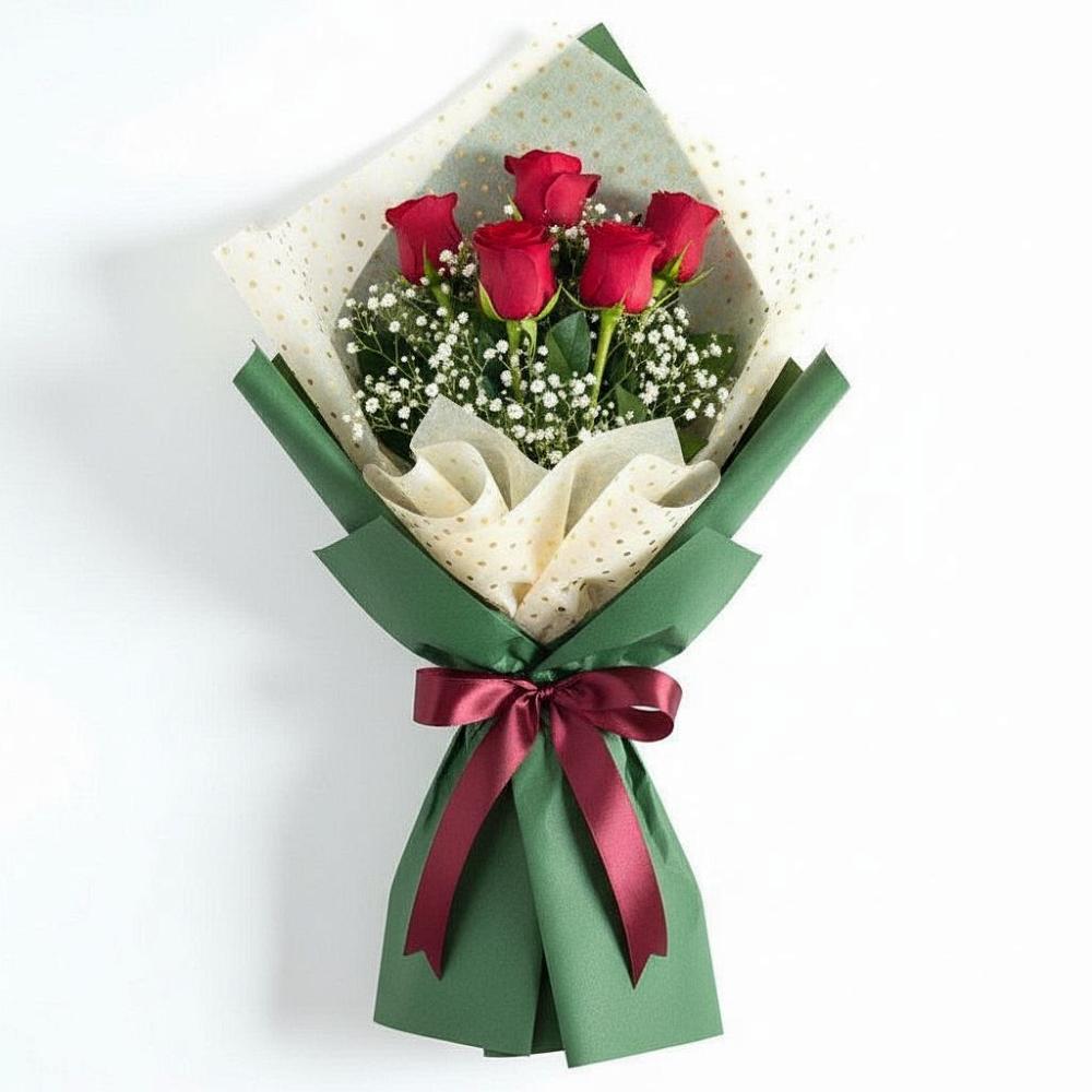 Букет цветов из: Розы в Поселке дома отдыха Бекасово