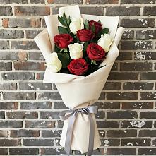 Букет цветов из:  Розы в Поселке дома отдыха Бекасово