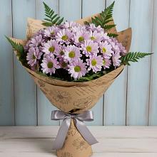 Букет цветов из:  Хризантемы #REPLACE_PRED# Поселке дома отдыха Бекасово