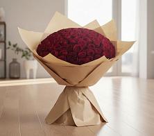 Букет 101 Красная роза в Поселке дома отдыха Бекасово