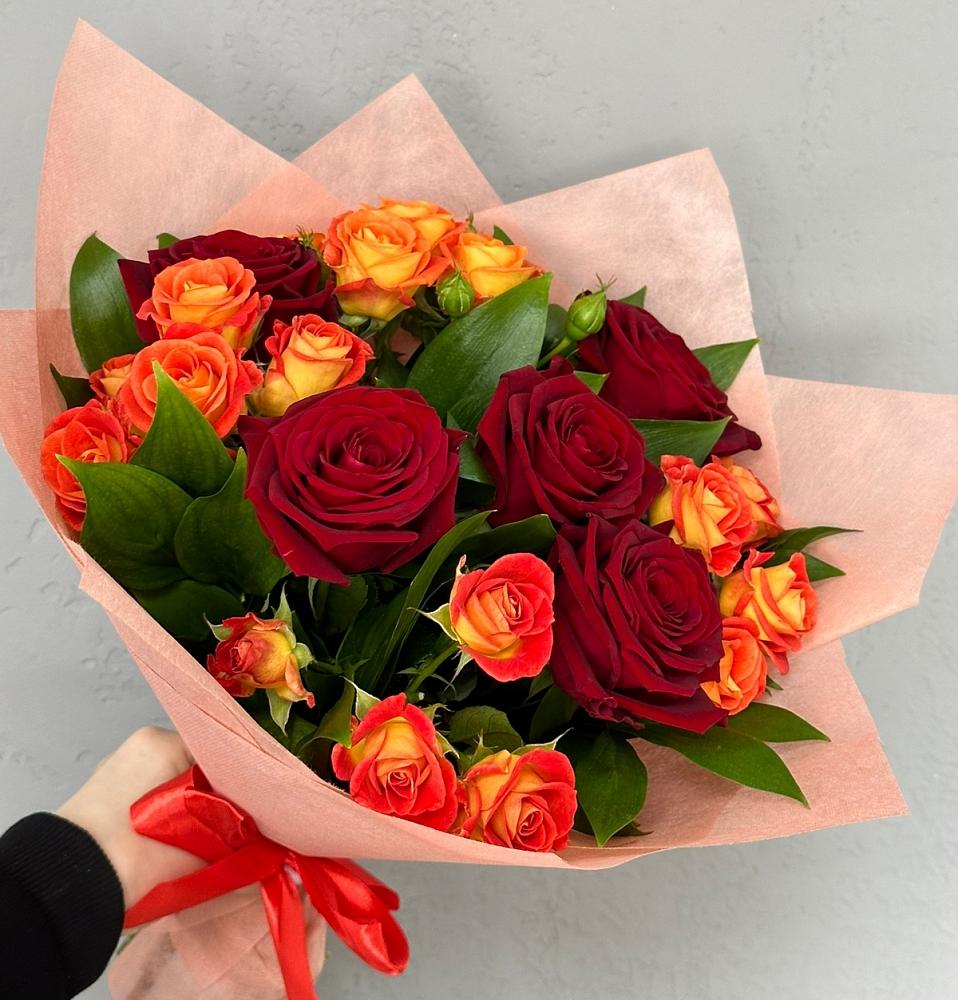 Букет Любовь и восторг в Поселке дома отдыха Бекасово