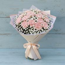 Букет цветов из:  Гвоздики в Поселке дома отдыха Бекасово