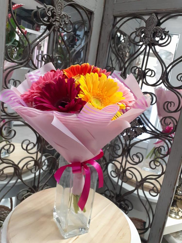 Букет цветов из: Герберы в Поселке дома отдыха Бекасово