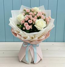 Букет цветов из:  Розы в Поселке дома отдыха Бекасово