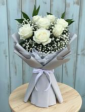 Букет цветов из:  Розы в Поселке дома отдыха Бекасово