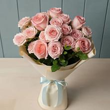Букет Розовый шарм в Поселке дома отдыха Бекасово