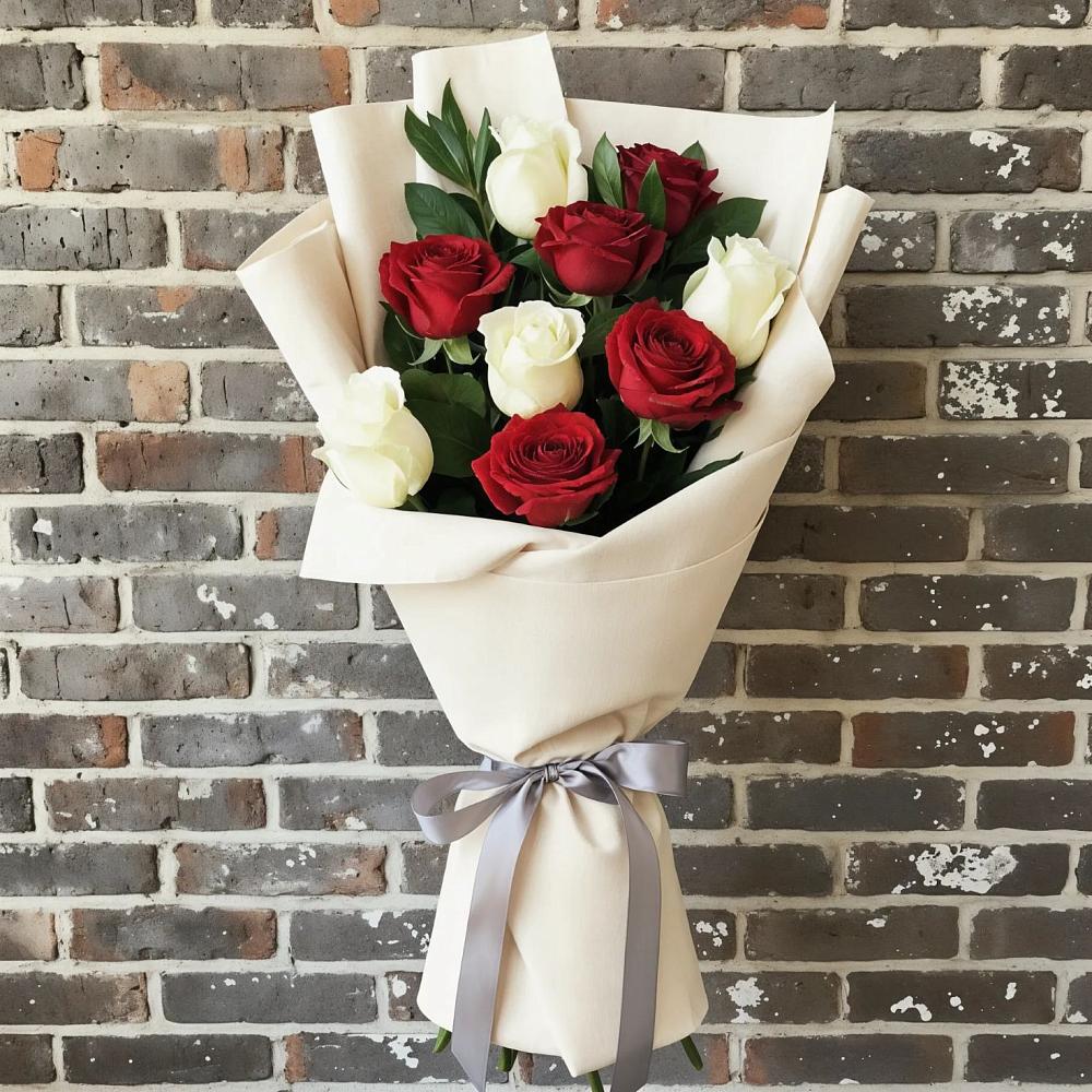 Букет цветов из: Розы в Поселке дома отдыха Бекасово