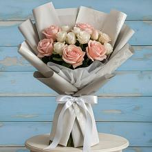 Букет цветов из:  Розы в Поселке дома отдыха Бекасово