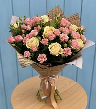 Букет цветов из:  Розы в Поселке дома отдыха Бекасово