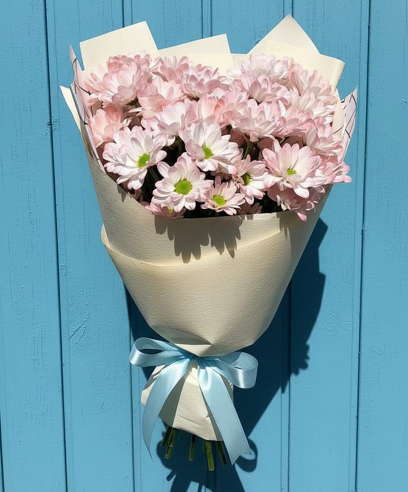 Букет цветов из: Хризантемы в Поселке дома отдыха Бекасово