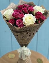Букет цветов из:  Розы в Поселке дома отдыха Бекасово