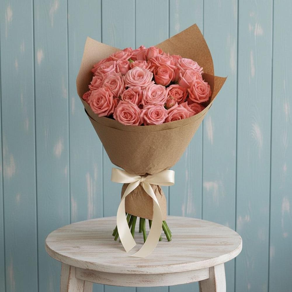 Букет цветов из: Розы в Поселке дома отдыха Бекасово