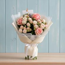 Букет цветов из:  Розы в Поселке дома отдыха Бекасово
