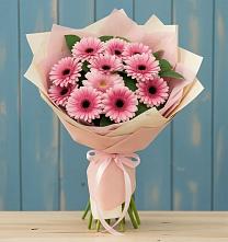 Букет цветов из:  Герберы в Поселке дома отдыха Бекасово