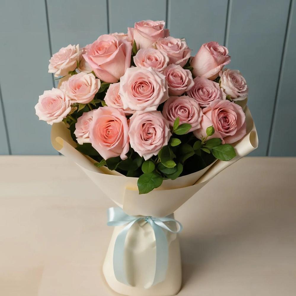 Букет Розовый шарм в Поселке дома отдыха Бекасово