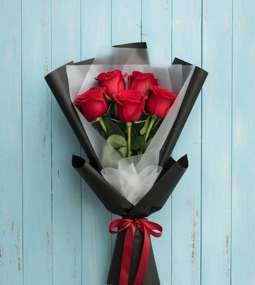 Букет цветов из: Розы в Поселке дома отдыха Бекасово