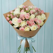 Букет цветов из:  Розы в Поселке дома отдыха Бекасово